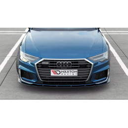 Maxton Design-Lame Du Pare-Chocs Avant V.2 Audi A6 S-Line / S6 C8 