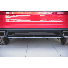 Maxton Design-Central Arriere Splitter (avec une barre verticale) Skoda Kodiaq RS 