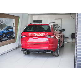 Maxton Design-Central Arriere Splitter Skoda Kodiaq RS 