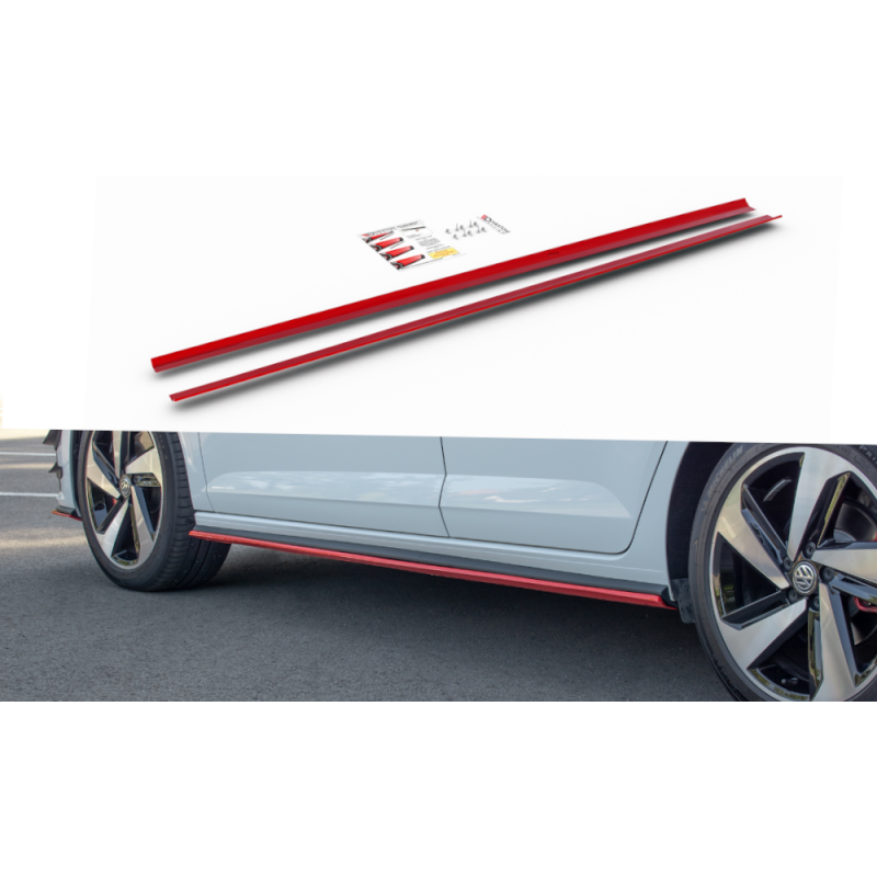 Maxton Design-SET DES DIFFUSEUR DES BAS DE CAISSE VW POLO MK6 GTI 