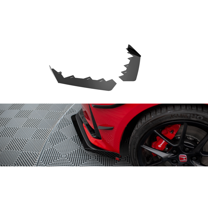 Maxton Design-Front Flaps Honda Civic Type-R Mk 11 