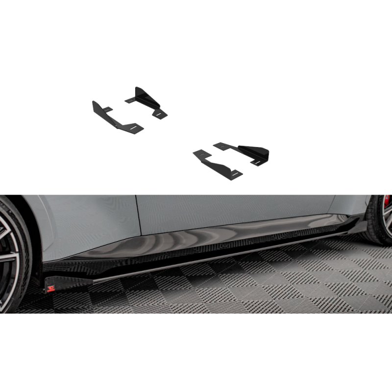 Maxton Design-Side Flaps BMW 2 Coupe M-Pack / M240i G42 Maxton Design-Side Flaps BMW 2 Coupe M-Pack / M240i G42