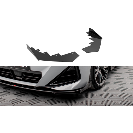 Maxton Design-Front Flaps BMW 2 Coupe M-Pack / M240i G42 