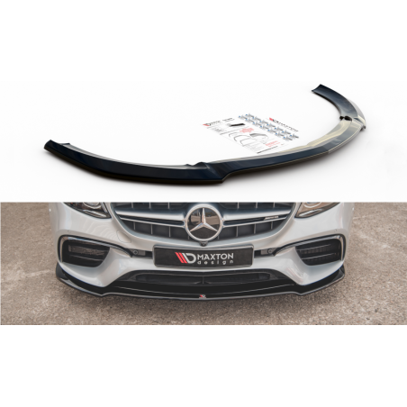 Maxton Design-Lame Du Pare-Chocs Avant V.1 Mercedes-Benz E63 AMG Estate/Sedan S213/W213 