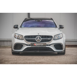 Maxton Design-Lame Du Pare-Chocs Avant V.1 Mercedes-Benz E63 AMG Estate/Sedan S213/W213 