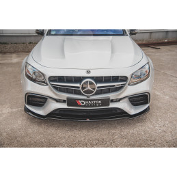 Maxton Design-Lame Du Pare-Chocs Avant V.1 Mercedes-Benz E63 AMG Estate/Sedan S213/W213 