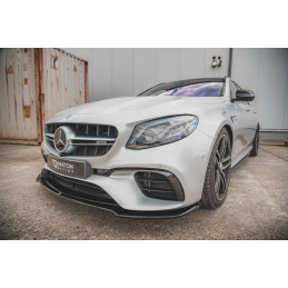 Maxton Design-Lame Du Pare-Chocs Avant V.1 Mercedes-Benz E63 AMG Estate/Sedan S213/W213 