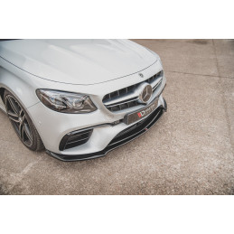 Maxton Design-Lame Du Pare-Chocs Avant V.1 Mercedes-Benz E63 AMG Estate/Sedan S213/W213 