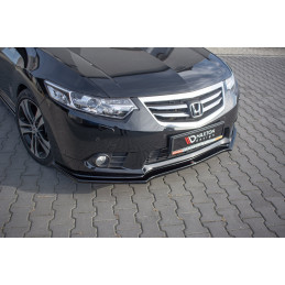 Maxton Design-Lame Du Pare-Chocs Avant Honda Accord VIII (CU Series) Facelift 