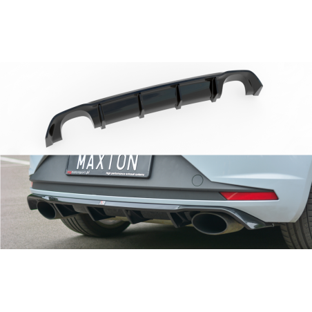 Maxton Design-Diffuseur Arrière Complet Seat Leon III Cupra 