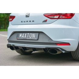 Maxton Design-Diffuseur Arrière Complet Seat Leon III Cupra 