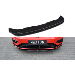 Maxton Design-Lame Du Pare-Chocs Avant V.5 VW Golf 7 R / R-Line Facelift 