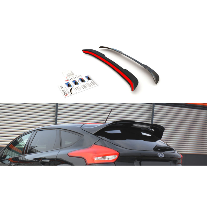 Maxton Design-Spoiler Cap Ford Focus ST-Line Mk3 FL 