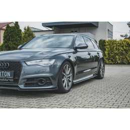 Maxton Design-Dokładki Progów Audi S6 / A6 S-Line C7 FL 