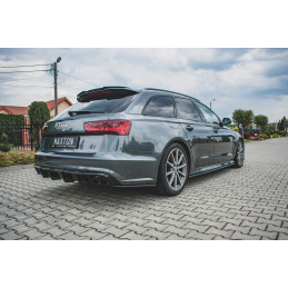 Maxton Design-Dokładki Progów Audi S6 / A6 S-Line C7 FL 