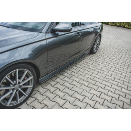 Maxton Design-Dokładki Progów Audi S6 / A6 S-Line C7 FL 