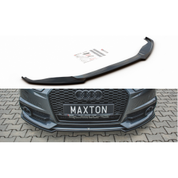 Maxton Design-Lame Du Pare-Chocs Avant Audi S6 / A6 S-Line C7 FL 