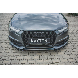 Maxton Design-Lame Du Pare-Chocs Avant Audi S6 / A6 S-Line C7 FL 