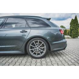 Maxton Design-Lames De Pare-Chocs Arrière Latérales Audi S6 / A6 S-Line C7 FL 