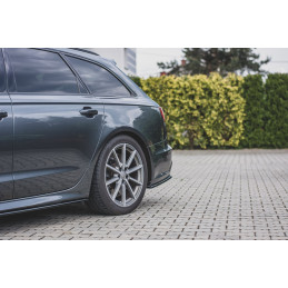 Maxton Design-Lames De Pare-Chocs Arrière Latérales Audi S6 / A6 S-Line C7 FL 