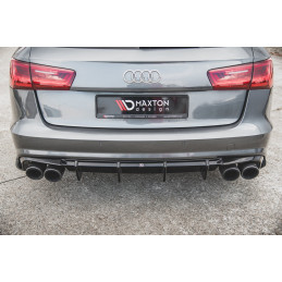 Maxton Design-Diffuseur Arrière Complet Audi S6 / A6 S-Line C7 FL 