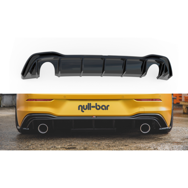 Maxton Design-Rajout Du Pare-Chocs Arriere VW Golf 8 (GTI Look) 