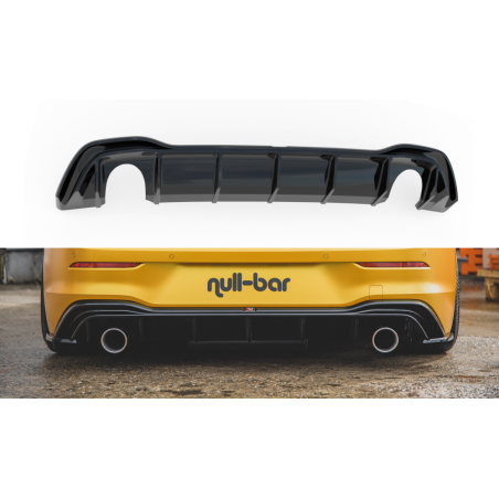 Maxton Design-Rajout Du Pare-Chocs Arriere VW Golf 8 (GTI Look) 