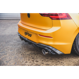 Maxton Design-Rajout Du Pare-Chocs Arriere VW Golf 8 (GTI Look) 