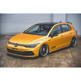 Maxton Design-Lame Du Pare-Chocs Avant V.2 VW Golf 8 