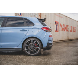 Maxton Design-Lame Du Pare-Chocs Arriere V.3 Hyundai I30 N Mk3 Hatchback 