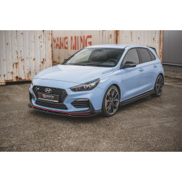 Maxton Design-Lame Du Pare-Chocs Avant V.4 Hyundai I30 N Mk3 Hatchback/ Fastback 