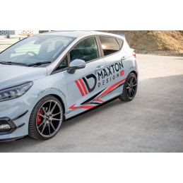 Maxton Design-Rajouts Des Bas De Caisse V.2 Ford Fiesta Mk8 ST / ST-Line 