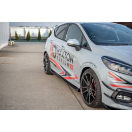 Maxton Design-Rajouts Des Bas De Caisse V.4 Ford Fiesta Mk8 ST / ST-Line 