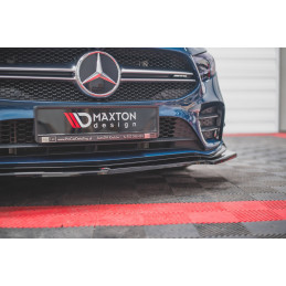 Maxton Design-Lame Du Pare-Chocs Avant V.1 Mercedes A35 AMG Aero W177 