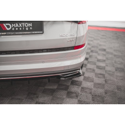 Maxton Design-Lame Du Pare-Chocs Arriere Skoda Kodiaq Mk1 Sportline 
