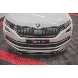 Maxton Design-Lame Du Pare-Chocs Avant Skoda Kodiaq Mk1 Sportline/RS 