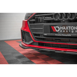 Maxton Design-Lame Du Pare-Chocs Avant V.1 Audi A7 C8 S-Line 