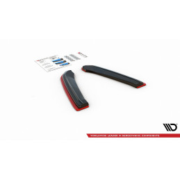 Maxton Design-Lame Du Pare-Chocs Arriere V.4 Seat Leon Cupra Mk3 FL Sportstourer 