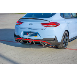 Maxton Design-Central Arriere Splitter Hyundai I30 N Mk3 Fastback 