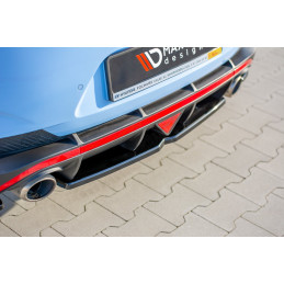 Maxton Design-Central Arriere Splitter Hyundai I30 N Mk3 Fastback 