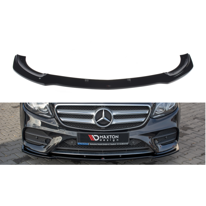 Maxton Design-Lame du pare-chocs avant / Splitter Mercedes-Benz E43 AMG/ AMG-Line W213 