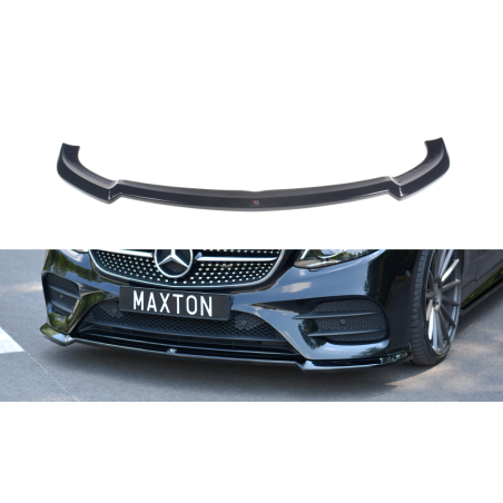 Maxton Design-Lame Du Pare-Chocs Avant V.2 Mercedes-Benz E-Class W213 Coupe (C238) AMG-Line 