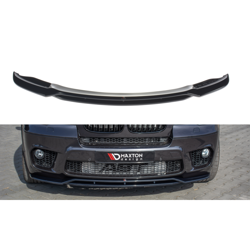 Maxton Design-Lame du pare-chocs avant / Splitter BMW X5 E70 Facelift M-pack Maxton Design-Lame du pare-chocs avant / Splitter BMW X5 E70 Facelift M-pack