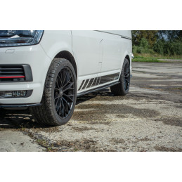 Maxton Design-Set des diffeuseur des bas de caisse Volkswagen T6 