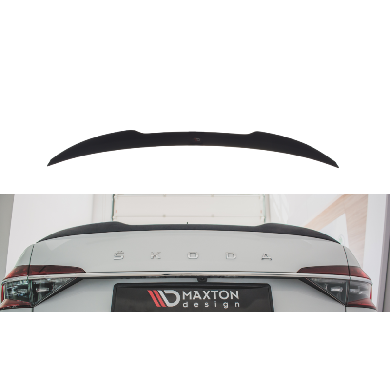 Maxton Design-Spoiler Cap V.2 Skoda Superb Mk3 / Mk3 FL Hatchback 