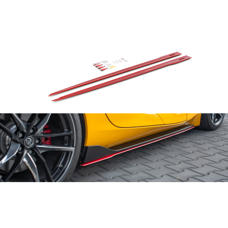 Maxton Design-Set des diffeuseur des bas de caisse V.2 Toyota Supra Mk5 