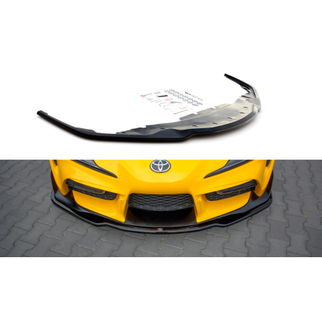 Maxton Design-Lame du pare-chocs avant / Splitter V.2 Toyota Supra Mk5 