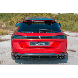 Maxton Design-Lame du pare-chocs arriere Peugeot 508 SW Mk2 