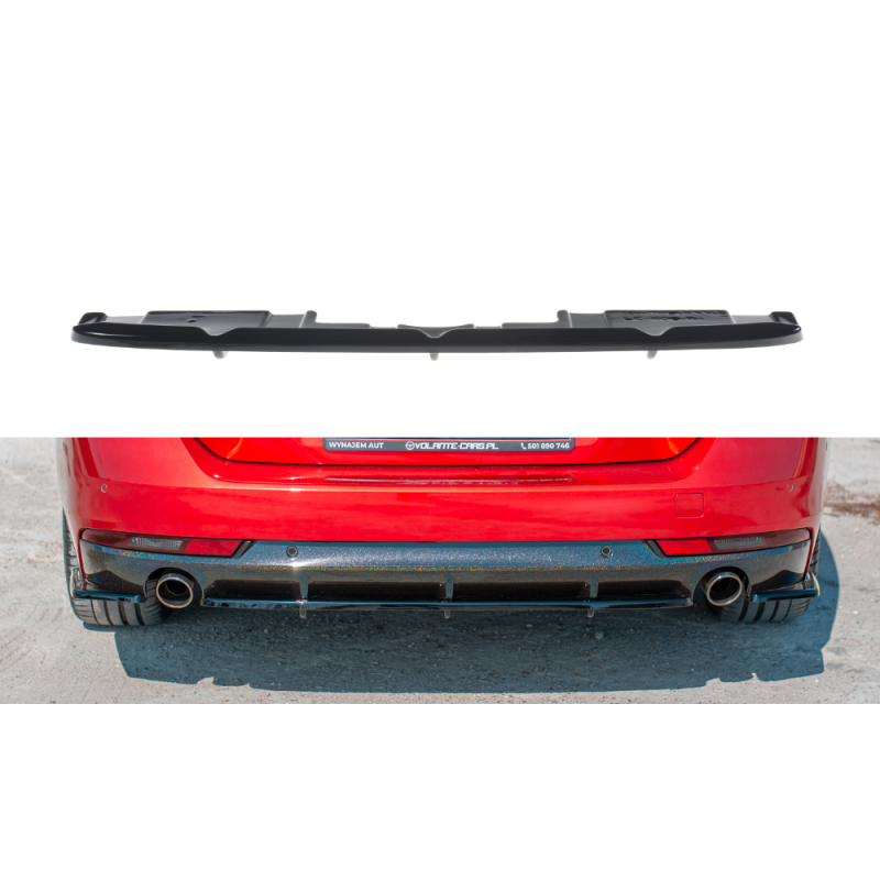 Maxton Design-Central arriere splitter(avec une barre verticale) Peugeot 508 SW Mk2 Maxton Design-Central arriere splitter(avec une barre verticale) Peugeot 508 SW Mk2
