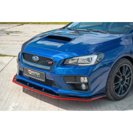 Maxton Design-LAME DU PARE-CHOCS AVANT / SPLITTER V.4 SUBARU WRX STI 